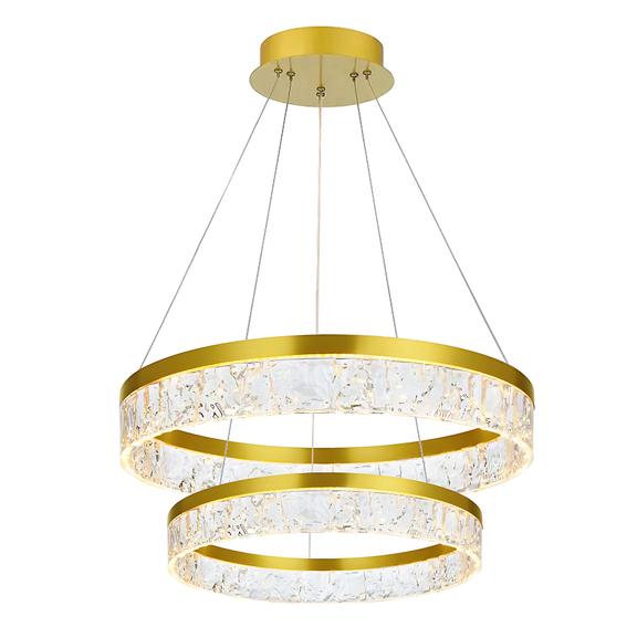 Pendellampa LED LHJ049-CP2 GULD