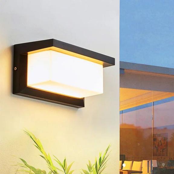 Fasadlampa vägglampa RSL015-1W Svart