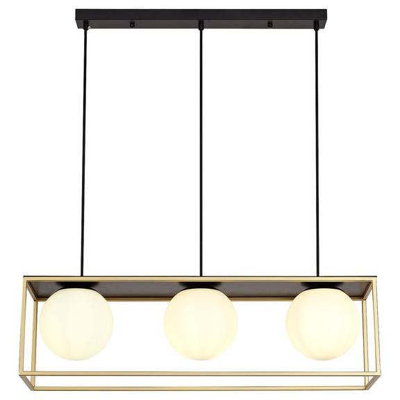 Taklampa svart-guld APP1164-3CP