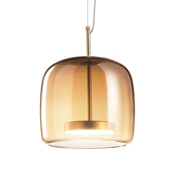 Hängande taklampa i glas Amber APP613-1CP