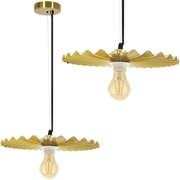 HÄNGENDE TAKLAMPA APP1453-1CP Guld