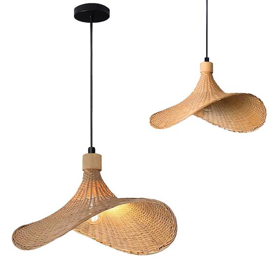 HÄNGLAMPA I BAMBU APP1642-1CP 30 cm