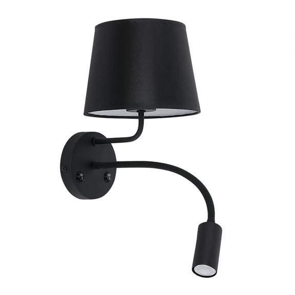VÄGGLAMPA VÄGGLYKTA APP1610-2W Svart