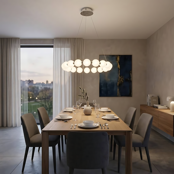 LAMPA HÄNGANDE LED G183-CP CHROM