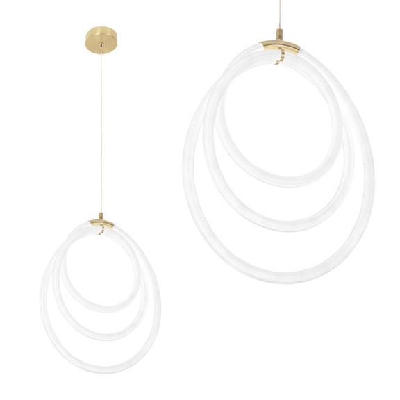 HÄNGLAMPA LED G016-CP GULD