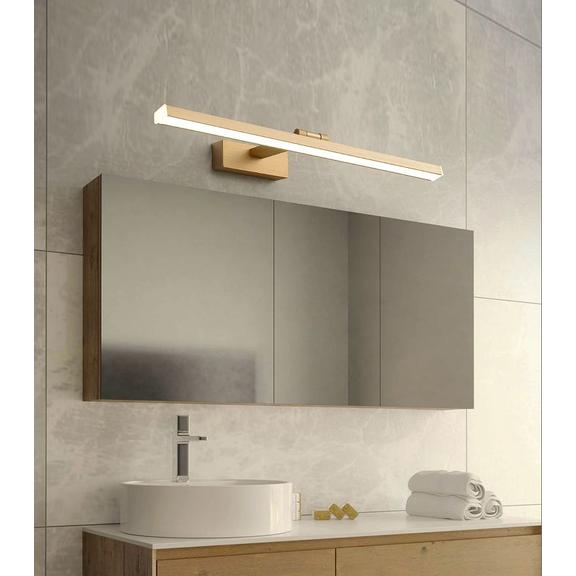 LED-vägglampa Gold 80 cm APP835-1W