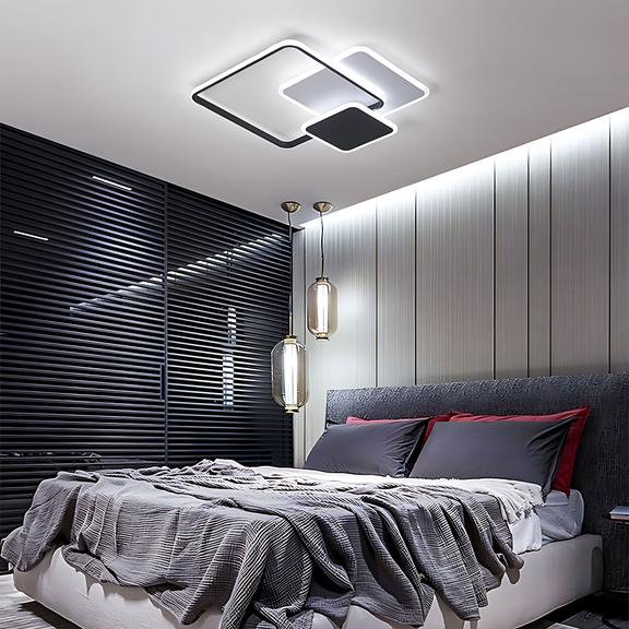 Taklampa LHJ079-C LED-plafond SVART