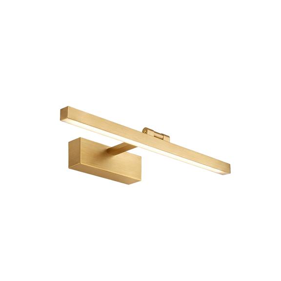 Kúpeľňové nástenné LED svietidlo APP1863-1W 40cm BRUSH GOLD