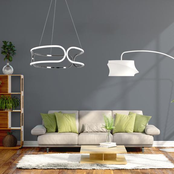 TAKLAMPA MED FJÄRRKONTROLL LED-PLAFOND APP792-CP