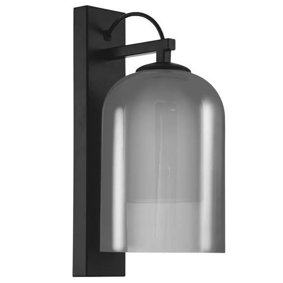 VÄGGLAMPA VÄGGLAMPETT APP1207-1W Svart