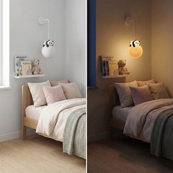 VÄGGLAMPA PANDA G163-1W
