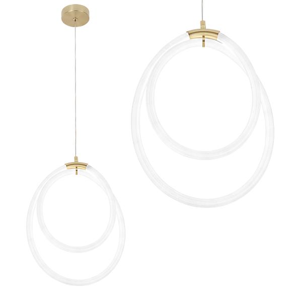 HÄNGLAMPA LED G021-CP Guld
