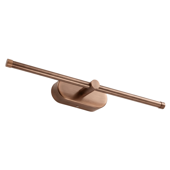 Kúpeľňové nástenné LED svietidlo APP1895-1W 40 cm BRUSH COPPER