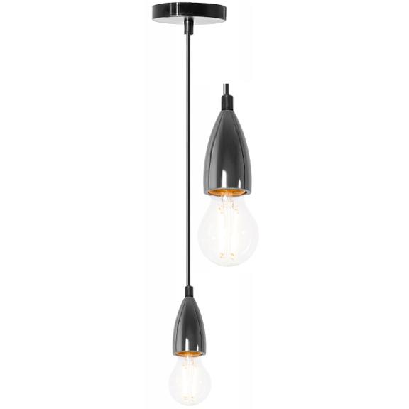 Hängande taklampa med lamphållare APP357-1CP Krom