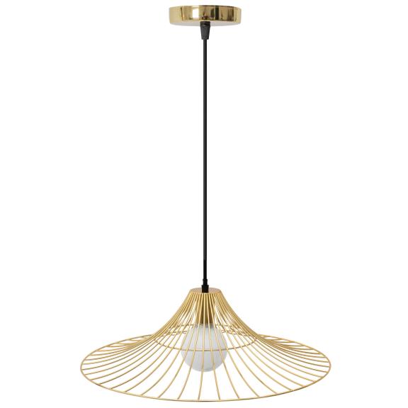 Platt Rund Hängande Taklampa Loft APP499-1CP Guld