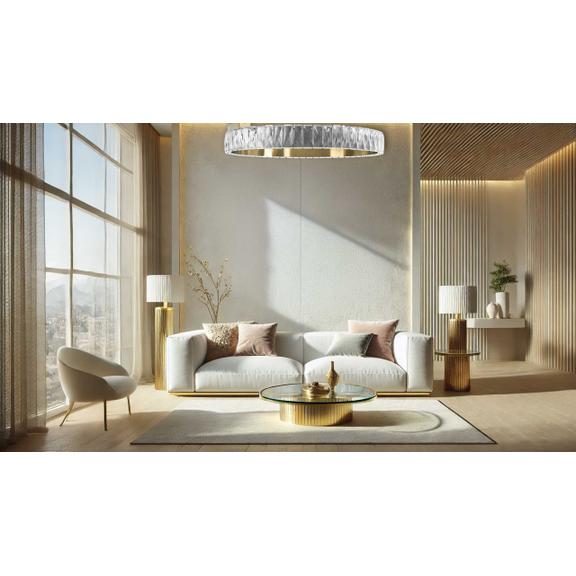 HÄNGLAMPA LED APP1506-C BORSTAD GULD