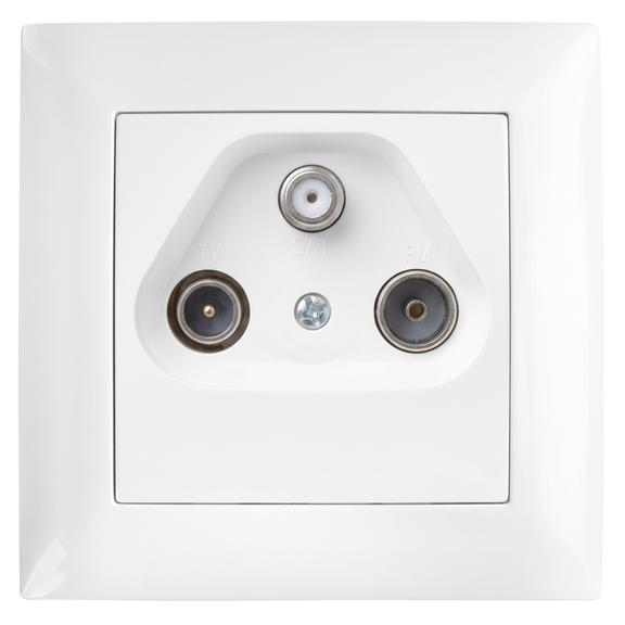 RTV-SAT Antenos Lizdas su Rėmeliu OSTE JNH011-A WHITE