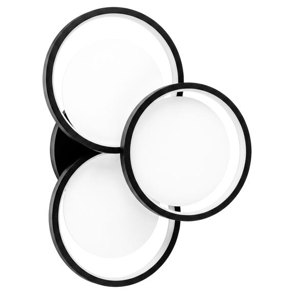 LED vägglampa APP1919-W Black