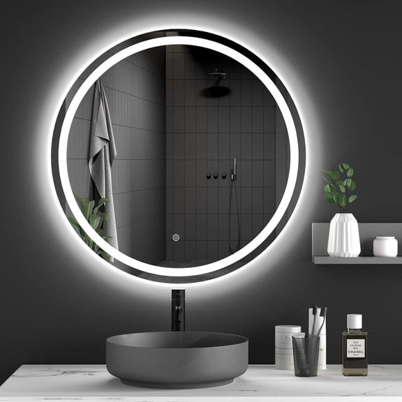 VÄGG SPEGEL LED 70cm BAS P11241