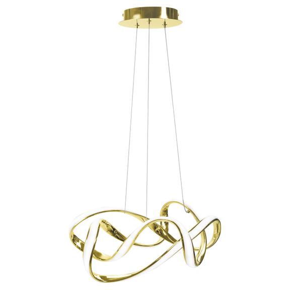 Modern taklamp LED + FJÄRRKONTROLL EVE APP821-CP Guld