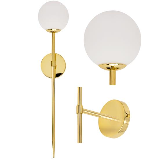 MODERN VÄGGLAMPA 90 cm APP582-1W Guld
