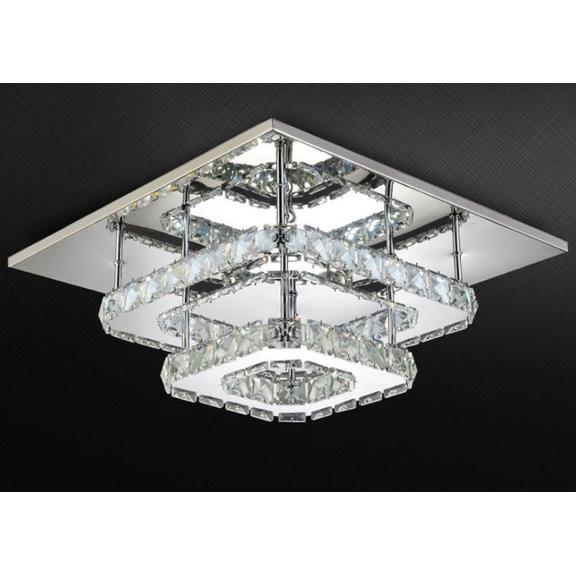 Kristalltaklampa Plafond LED 24W APP410-C Neutral