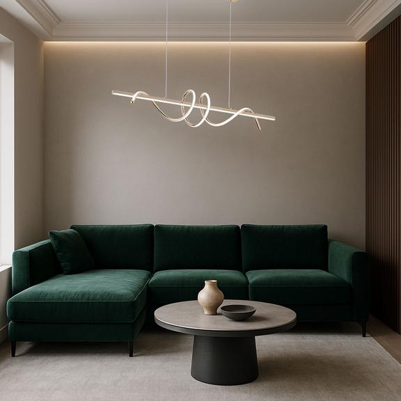 HÄNGLAMPA LED G065-CP Guld