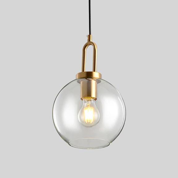 Glaspendellampa Tak Kula 20 cm APP629-1CP