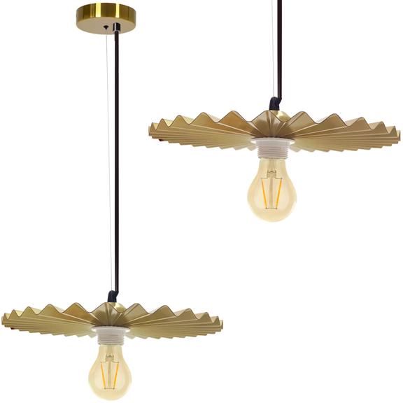 HÄNGENDE TAKLAMPA APP1454-1CP Old Gold