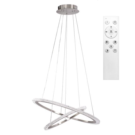 TAKLAMPA HÄNGANDE LED LHJ045-CP2 BORSTAD NICKEL
