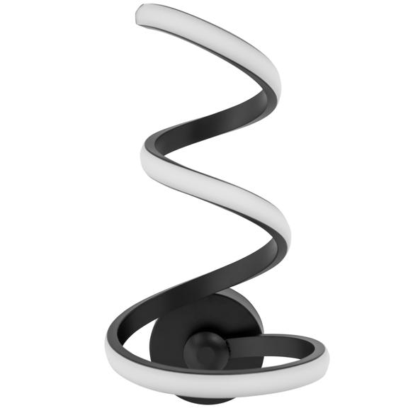 VÄGGLAMPA KINKIET LED SPRING UP APP829-W Svart MATT