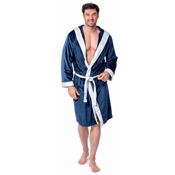 Ανδρικό μπουρνούζι Comfort Navy