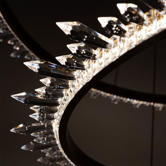 KRISTALLTAKARMATUR LED APP1609-3C GULD