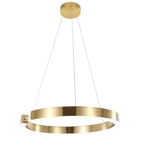 HÄNGLAMPA LED LHJ053-CP1 C BORSTAD GULD 60 CM