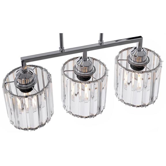 HÄNGLAMPA GLAMOUR 3xE27 392228 KROM