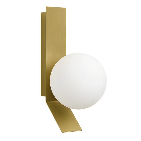 Vägglampa APP1759-1W Borstad Guld/Vit