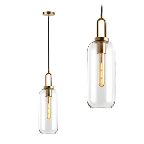 Glaslampa Pendel Taklampa Tuba APP631-1CP