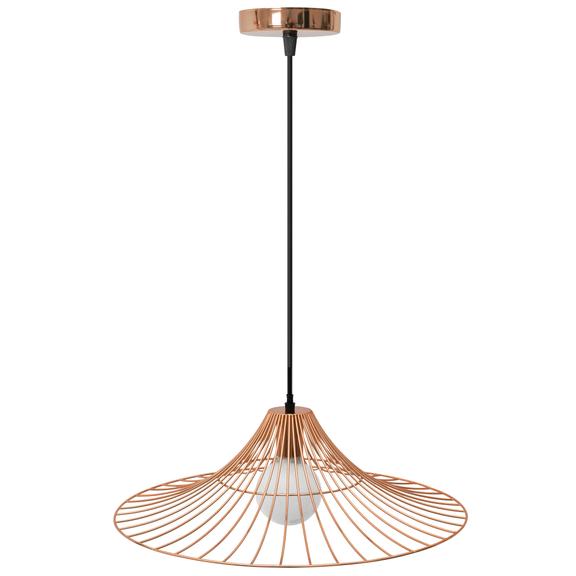 Plafondhängd Taklampa Platt Rund Loft APP483-1CP Roséguld