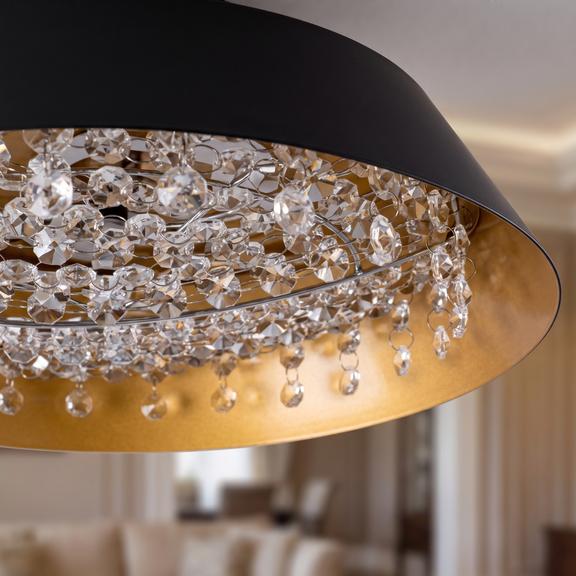 Lampa Wisząca z Kryształami APP1028-CP