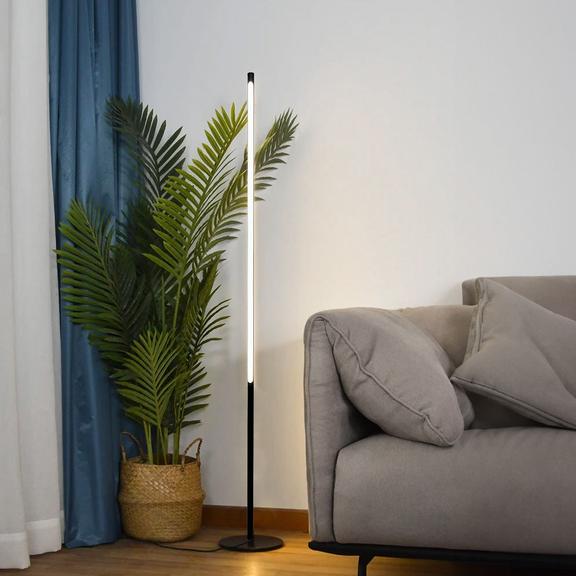 Golvlampa LED APP1415-F Svart