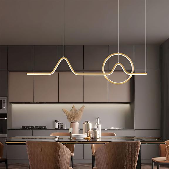 HÄNGLAMP LED LHJ022-CP 120 cm GULD