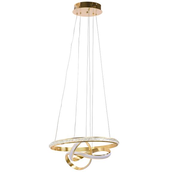 HÄNGANDE LED-TAKLAMPA LHJ035-CP GULDFÄRGAD