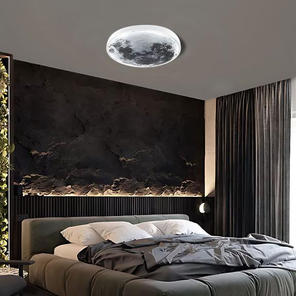 Taklampa APP1806-CW Moon LED-plafond VIT