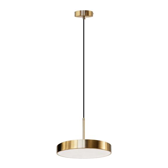 TAKLAMPA HÄNGANDE LED APP1687-1CP 30CM BORSTAD GULD