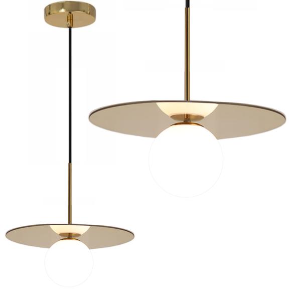 Hänglampa skärm 10 cm APP939-1CP Guld