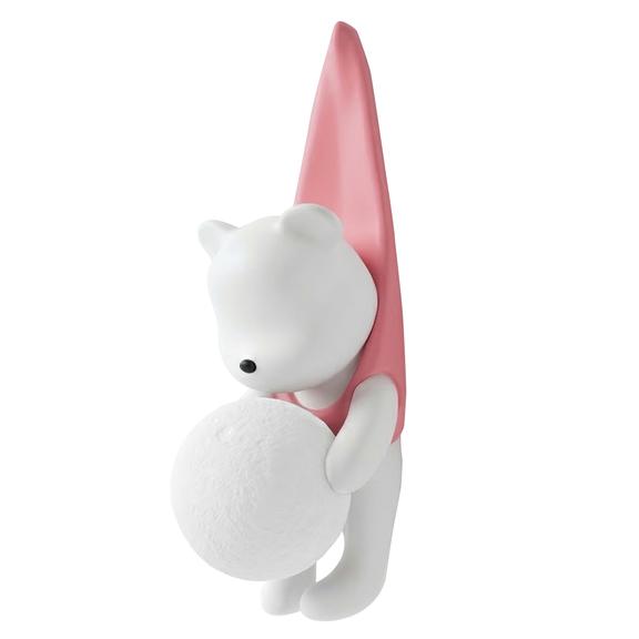 VÄGGLAMPA NALLE I TRÖJA G168-1W ROSA