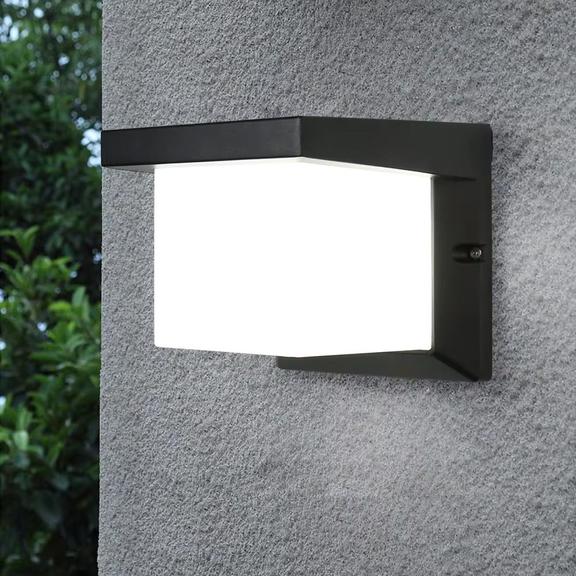 Fasadbelysning vägglampa RSL014-1W Svart