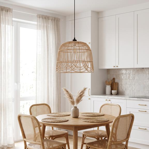 HÄNGANDE TAKLAMPA NATURAL BOHO APP1352-1CP 40 cm