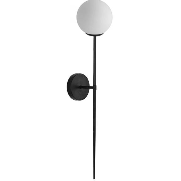 LAMPA KINKIET MODERN 90cm APP581-1W SVART