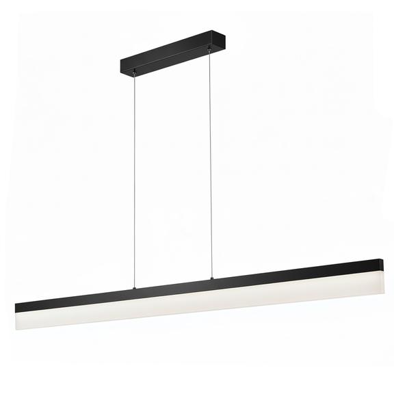 Hängande LED-lampa APP1692-CP 120 cm Svart